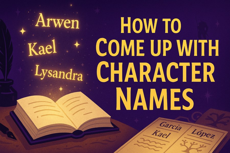 How to Come Up with Character Names
