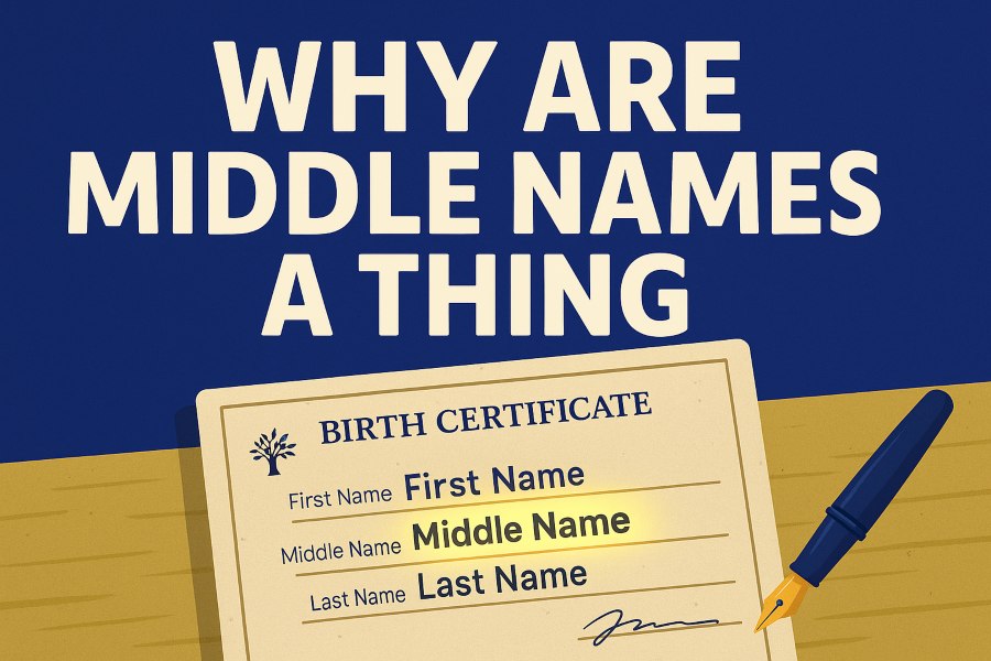 Why Are Middle Names a Thing