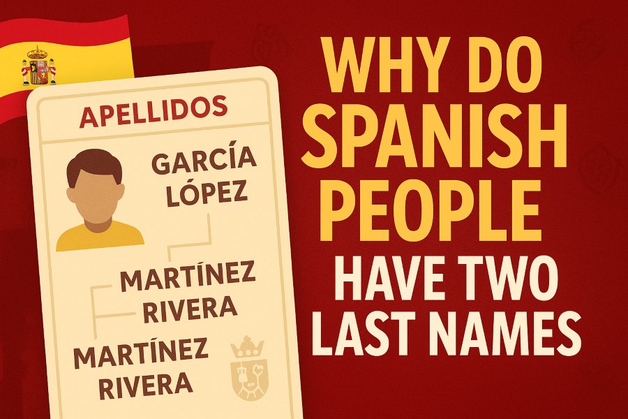 Why Do Spanish People Have Two Last Names?
