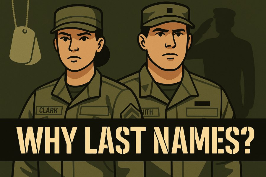 Why Does the Military Use Last Names? Unpacking a Timeless Tradition