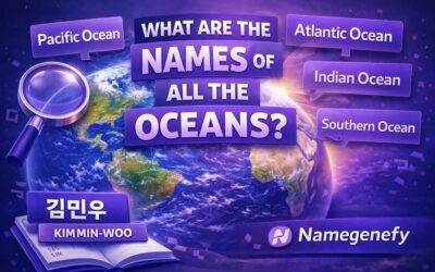 What Are the Names of All the Oceans?