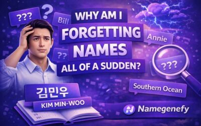 Why Am I Forgetting Names All of a Sudden?